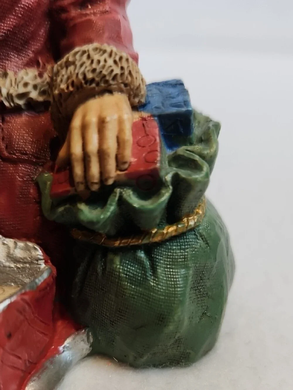 Vintage 1983 Tom Clark Studios Santa Gnome Figurine.